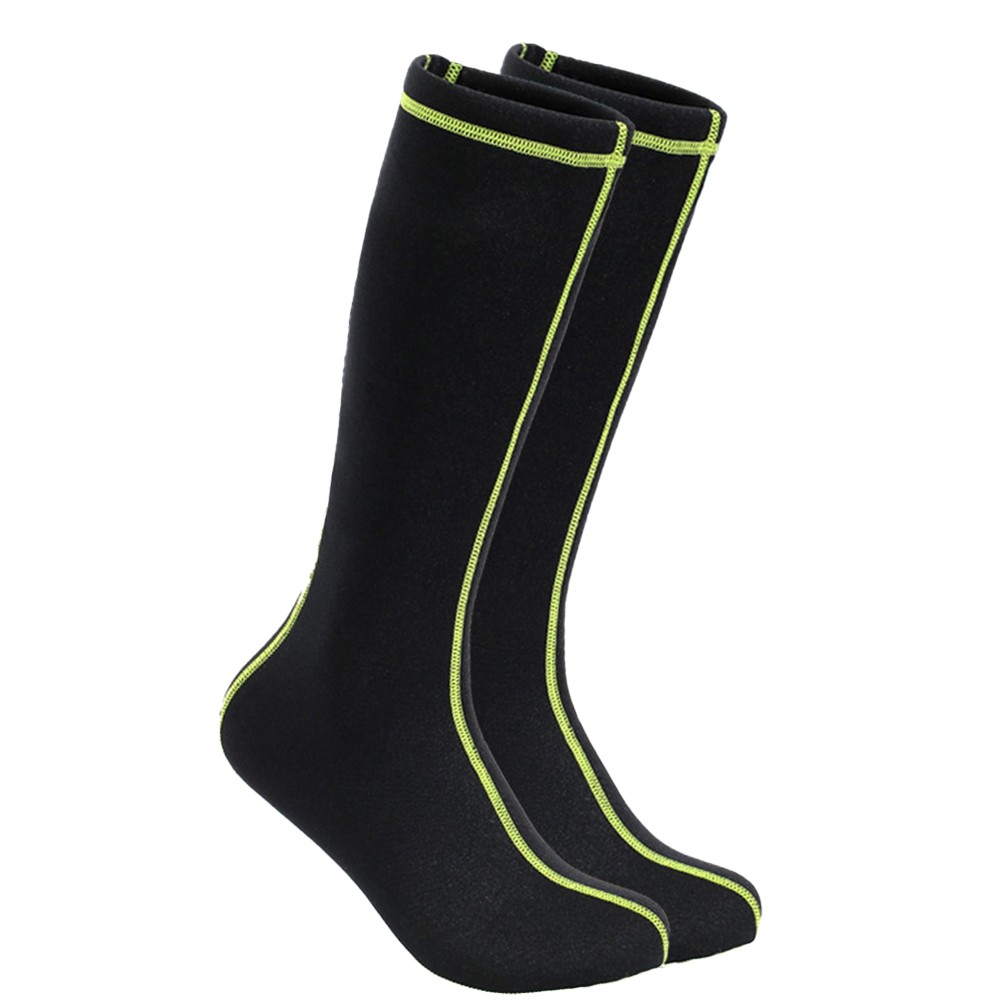Kairuite Long Diving Socks Scuba Snorkeling Socks Non-Slip Beach Swim Surf Warm L